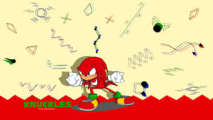 Knuckles The Echidna On Mobius Wallpaper