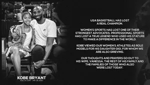 Kobe Bryant And Daughter Gigi, Inspirational Father-daughter Duo Wallpaper