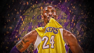Kobe Bryant Cool Sparks Wallpaper