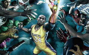 Kobe Bryant Illustration Nba Desktop Wallpaper