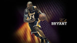 Kobe Bryant Running Nba Desktop Wallpaper