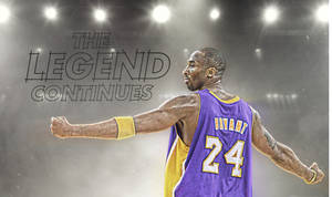 Kobe Bryant The Legend Continues 4k Wallpaper