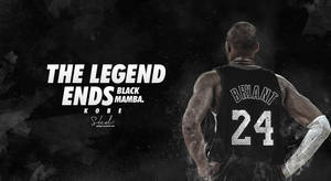 Kobe Bryant The Legend Ends 4k Wallpaper