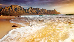 Kogel Bay Beach In South Africa Wallpaper