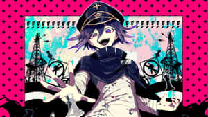 Kokichi Ouma With Chess Piece Wallpaper