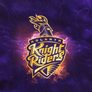 Kolkata Knight Riders Fiery Art Wallpaper