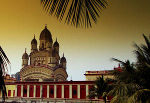 Kolkata Red Temple Wallpaper