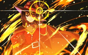 Konosuba Arch Wizard Megumin Wallpaper