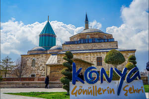 Konya Mevlana Museum Wallpaper