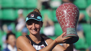 Korea Open Championship Trophy Irina-camelia Begu Wallpaper