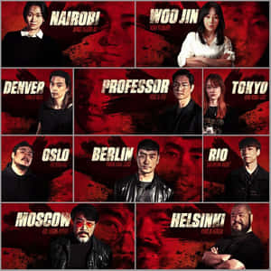 Korean Money Heist Poster Wallpaper