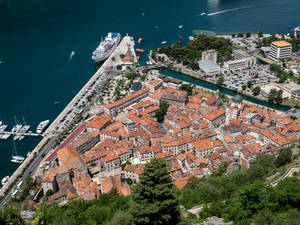 Kotor Aerial View Wallpaper