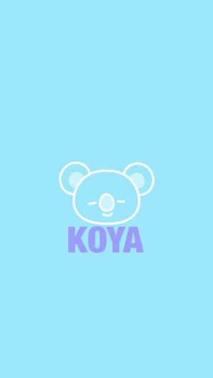 Koya Bt21 Minimalist Wallpaper