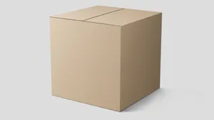 Kraft Box Closed Package Wallpaper