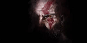 Kratos Digital Fanart Wallpaper