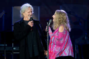 Kris Kristofferson Duet Performance Wallpaper