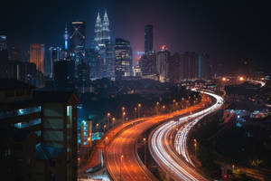 Kuala Lumpur City Lights Wallpaper