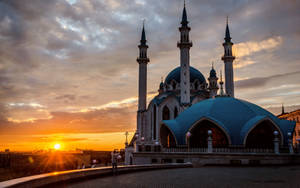 Kul Sharif Mosque In Kazan Wallpaper
