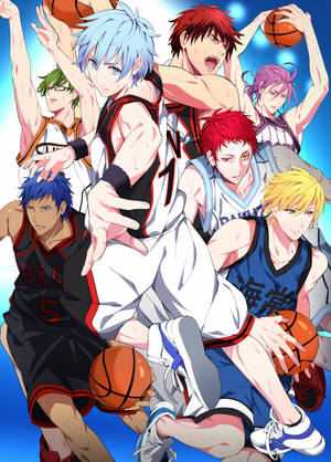 Kuroko's Basketball Team Wallpaper