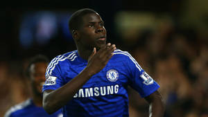 Kurt Zouma Hand Near Chest Wallpaper