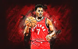 Kyle Lowry Smudge Artwork Wallpaper