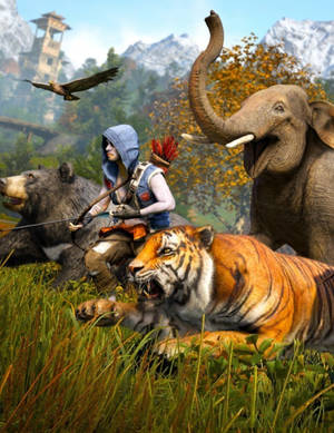Kyrat's Animals Far Cry 4 Hd Phone Wallpaper