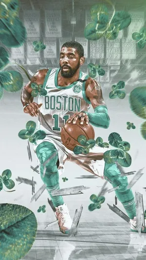 Kyrie Irving, back view, Boston Celtics, NBA, basketball stars, Kyrie  Andrew Irving, HD wallpaper | Peakpx