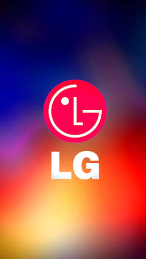 L G Logo Colorful Gradient Background Wallpaper