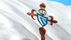 La Liga Celta De Vigo Flag Wallpaper