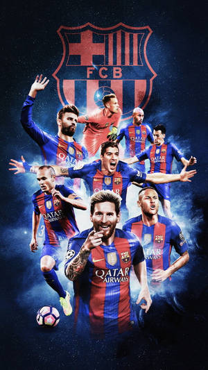 La Liga Fc Barcelona Art Wallpaper