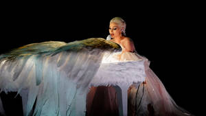 Lady Gaga Grammy Performance Wallpaper