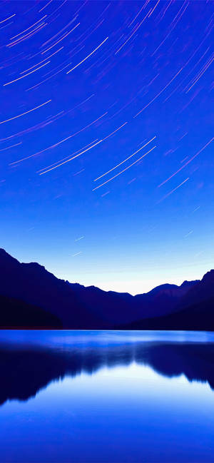 Lake And Mountains Blue Iphone Wallpaper