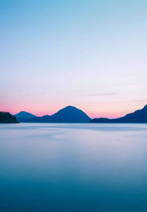 Lake And Mountains Ipad 2021 Wallpaper