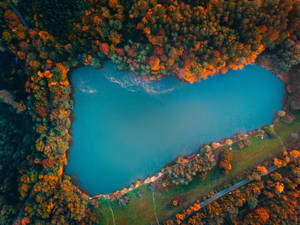 Lake In Hungary Wallpaper