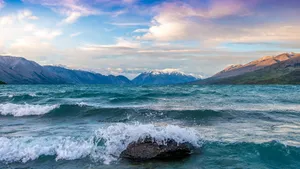 Lake Ohau New Zealand Ocean 4k Ipad Wallpaper