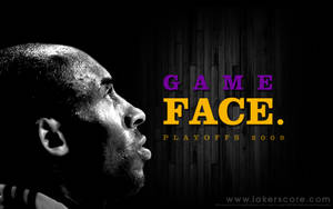Lakers Hd Black And White Kobe Face Wallpaper