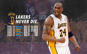 Lakers Hd Kobe Bryant Play Schedule Wallpaper