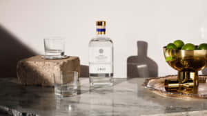 Lalo Tequila Elegant Presentation Wallpaper