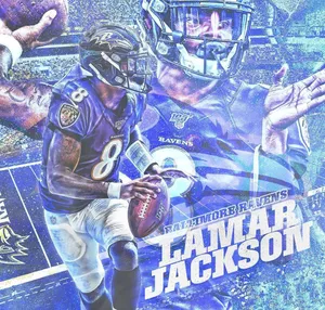 Lamar Jackson From Baltimore Wallpaper