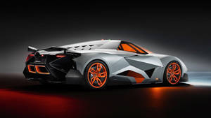 Lamborghini Egoista Rear Uhd Wallpaper