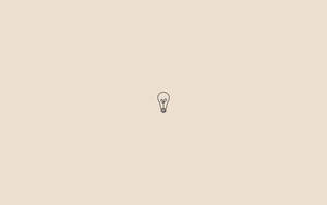 Lamp Icon Plain Aesthetic Wallpaper