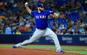 Lance Lynn Dark Blue Wallpaper