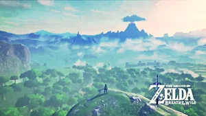 Landscape Aesthetic Breath Of The Wild Wallpaper