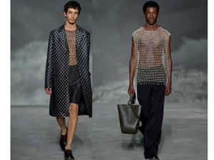 Lanvin Mesh Outfit Wallpaper
