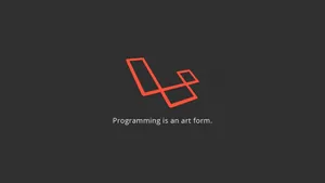 Laravel Programming Art Wallpaper
