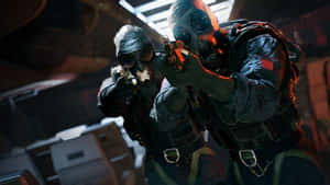 Launch Into Action In Tom Clancy's Rainbow Six Siege Wallpaper