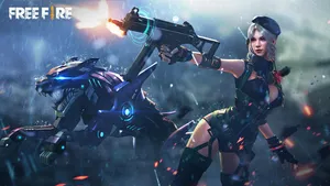 Laura Garena Free Fire Game Wallpaper