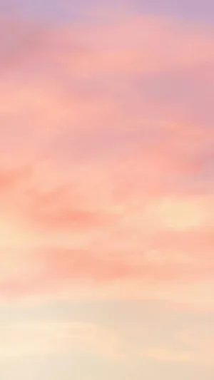 Lavender Skies And Wispy Pink Clouds - Color Pastel Aesthetic Wallpaper