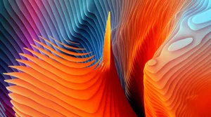 Layered Abstract Macbook Air Wallpaper