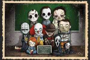 Leatherface Horror Villains Wallpaper